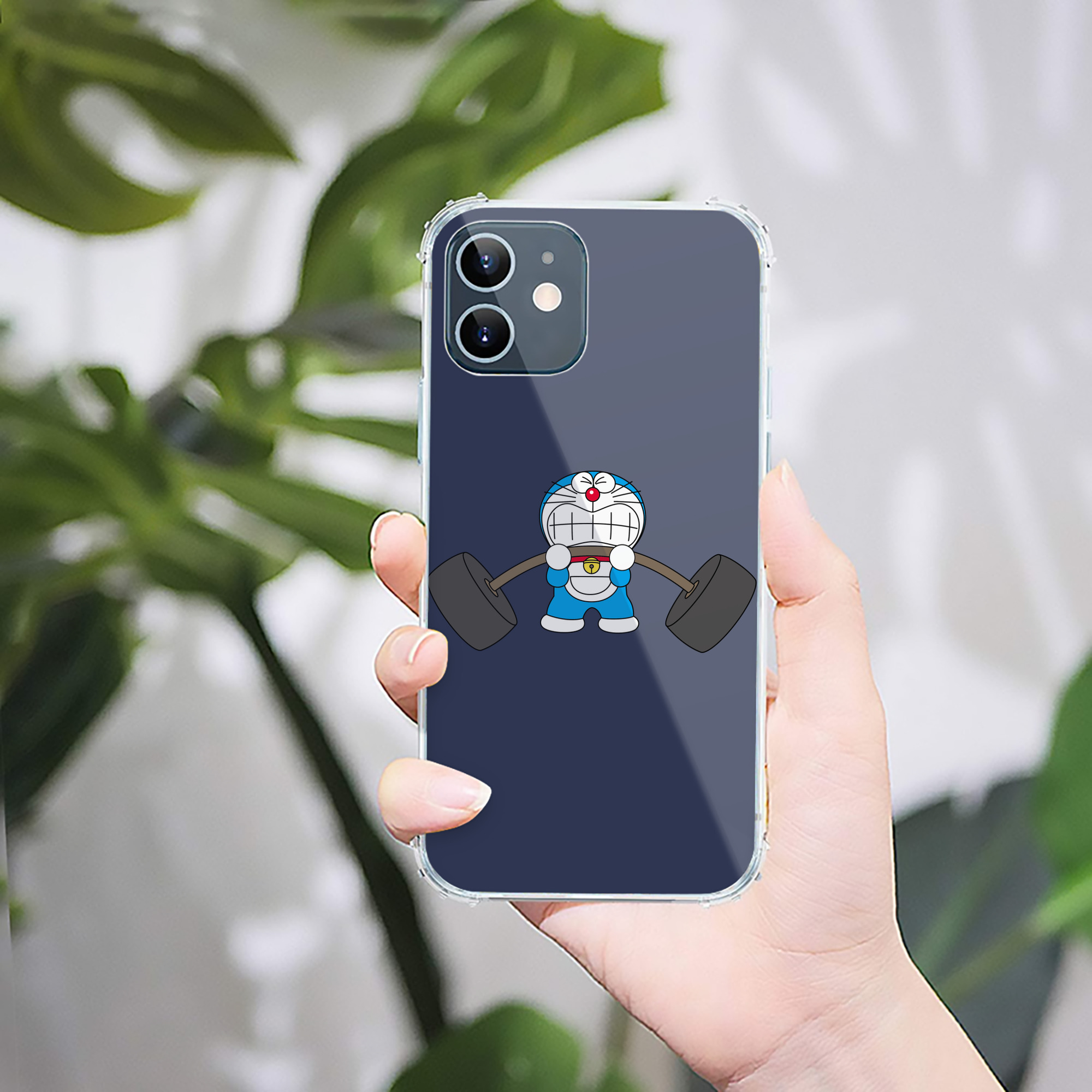 （画像用） ドラえもん Doraemon 【iPhone 12シリーズ対応】透明スマホケース（クリアソフトケース）